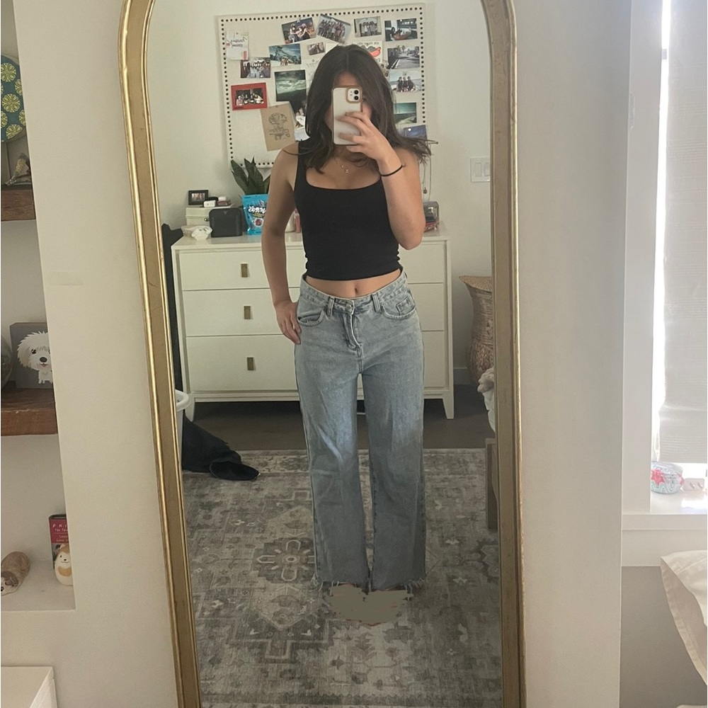 **SOLD**Princess Polly Kalinda Denim Jeans Size US 4